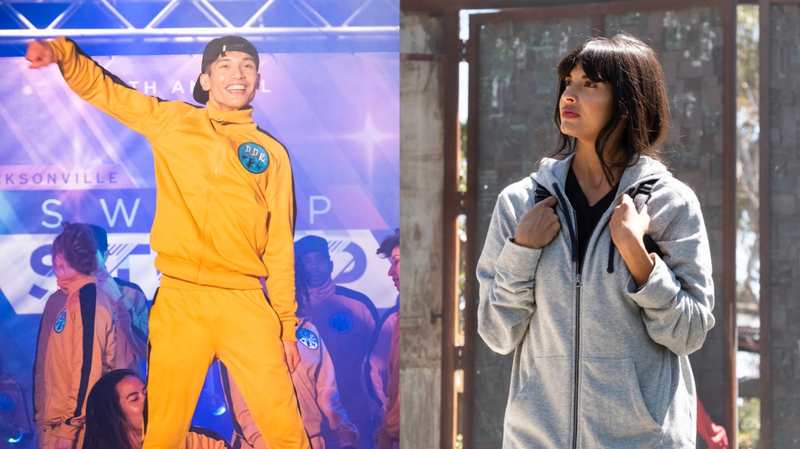 Jason (Manny Jacinto) and Tahani (Jameela Jamil) on their very different paths to redemption.